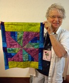 Liz Park - Doll Quilt Made by Daughter